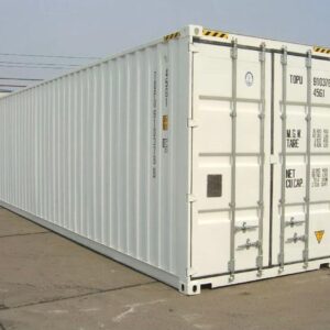 Container Marittimo 40 Piedi High Cube Bianco RAL 9010