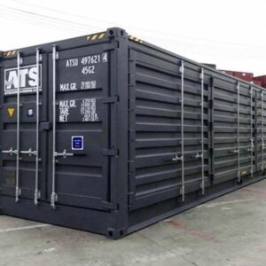 Container Nero 40 Piedi HC Apertura Laterale Totale 9'6"