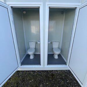 Modulo Sanitario Doppio WC - 2 Cabine Indipendenti
