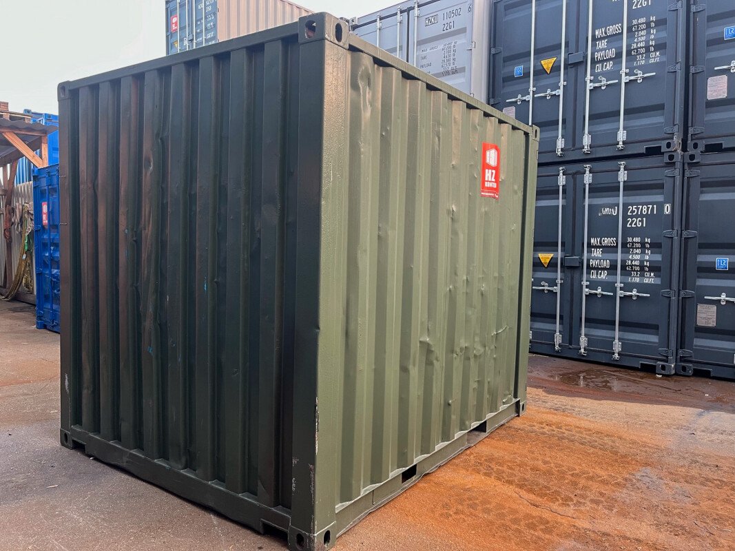 Container 10 Piedi Agricolo in Acciaio Verde Abete - immagine 7