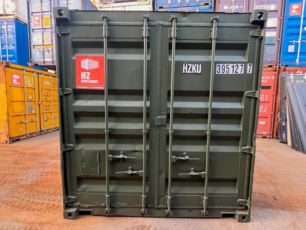 Container 10 Piedi Agricolo in Acciaio Verde Abete