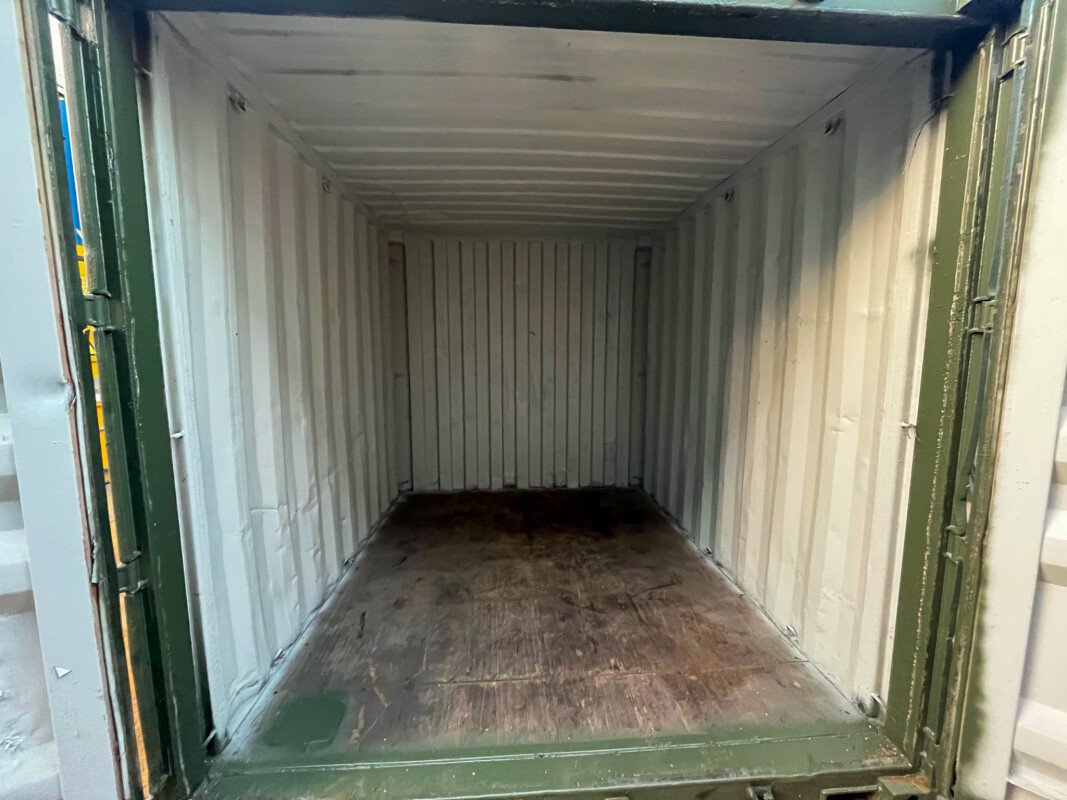 Container 10 Piedi Agricolo in Acciaio Verde Abete - immagine 8