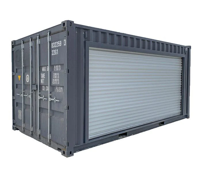 Container 20 piedi con 16 porte avvolgibili self-storage - immagine 4