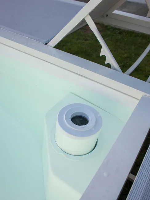 Piscina Mariposa GRE con Lettini Integrati - immagine 2