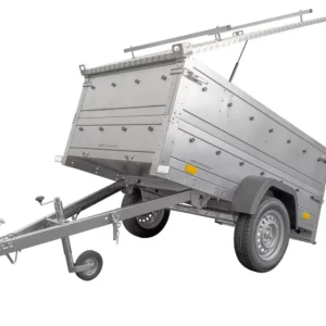 Rimorchio con Coperchio Garden Trailer 200 KIPP 200×106cm 750kg